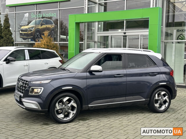 Синий Хендай Venue, объемом двигателя 1.6 л и пробегом 58 тыс. км за 18000 $, фото 5 на Automoto.ua