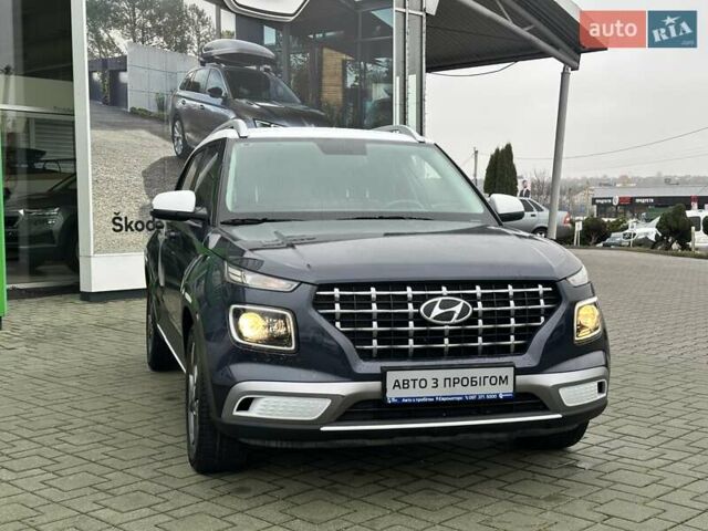 Синій Хендай Venue, об'ємом двигуна 1.59 л та пробігом 57 тис. км за 17961 $, фото 1 на Automoto.ua