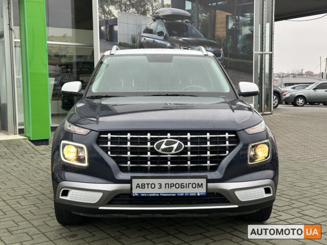 Синий Хендай Venue, объемом двигателя 1.6 л и пробегом 58 тыс. км за 18000 $, фото 2 на Automoto.ua