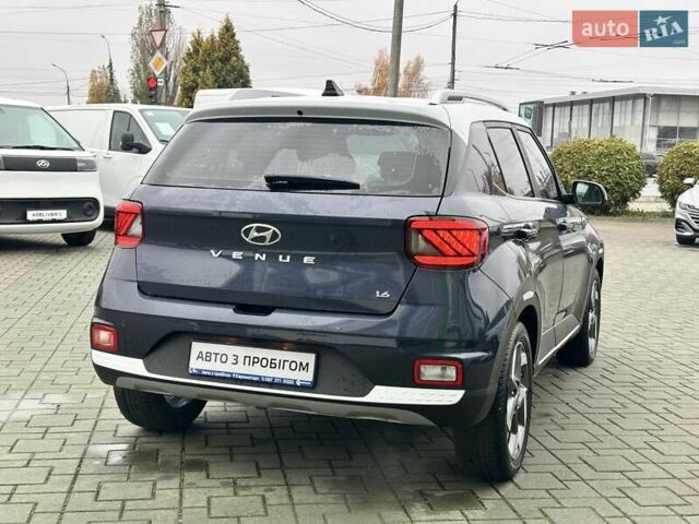 Синій Хендай Venue, об'ємом двигуна 1.59 л та пробігом 57 тис. км за 17961 $, фото 9 на Automoto.ua