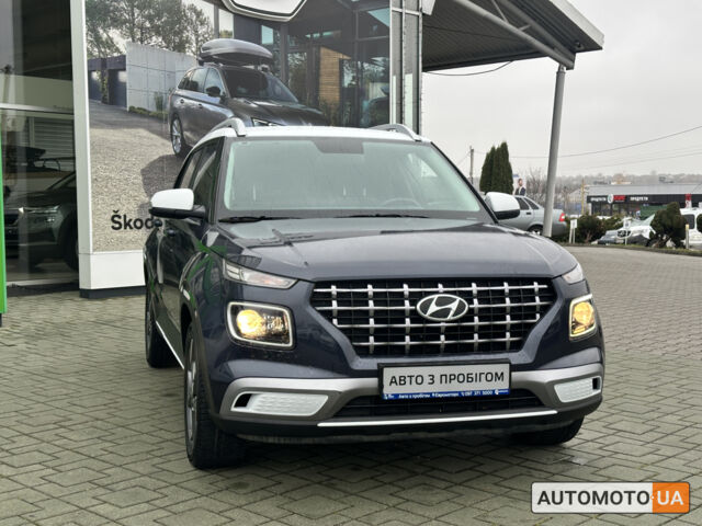 Синий Хендай Venue, объемом двигателя 1.6 л и пробегом 58 тыс. км за 18000 $, фото 1 на Automoto.ua