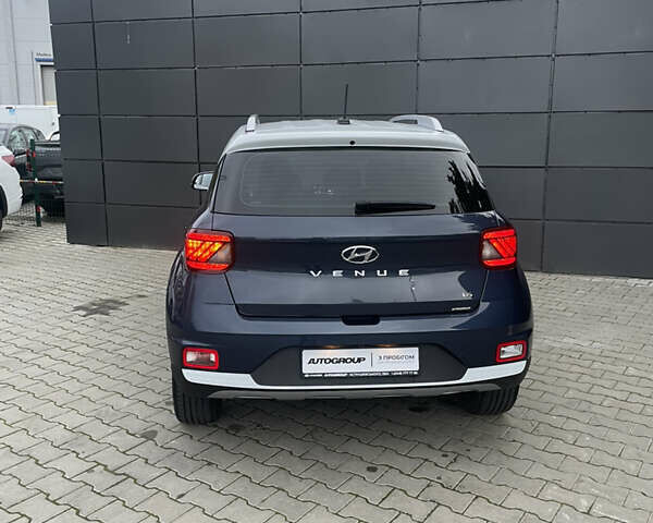 Синий Хендай Venue, объемом двигателя 1.59 л и пробегом 47 тыс. км за 19000 $, фото 24 на Automoto.ua