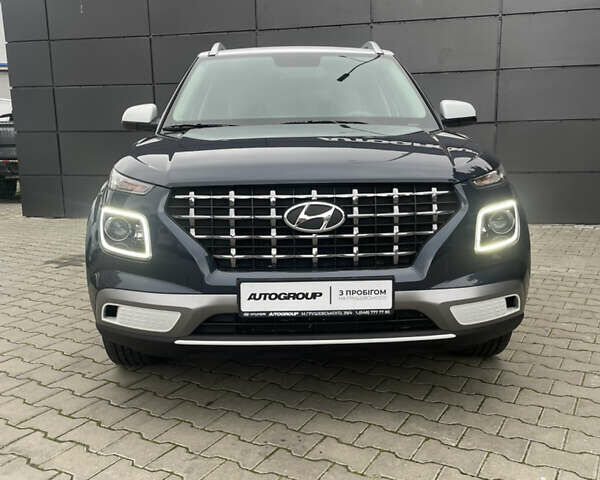 Синий Хендай Venue, объемом двигателя 1.59 л и пробегом 47 тыс. км за 19000 $, фото 3 на Automoto.ua