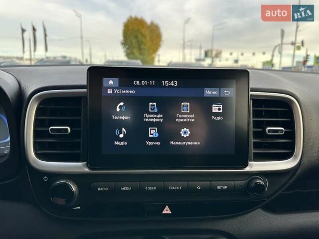 Синій Хендай Venue, об'ємом двигуна 1.59 л та пробігом 10 тис. км за 20500 $, фото 26 на Automoto.ua