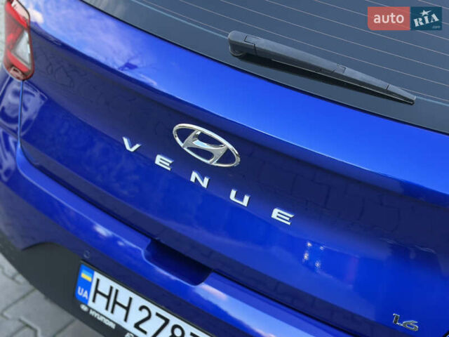 Синий Хендай Venue, объемом двигателя 1.59 л и пробегом 9 тыс. км за 20500 $, фото 21 на Automoto.ua
