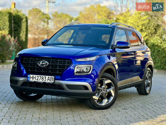 Синий Хендай Venue, объемом двигателя 1.59 л и пробегом 9 тыс. км за 20500 $, фото 1 на Automoto.ua