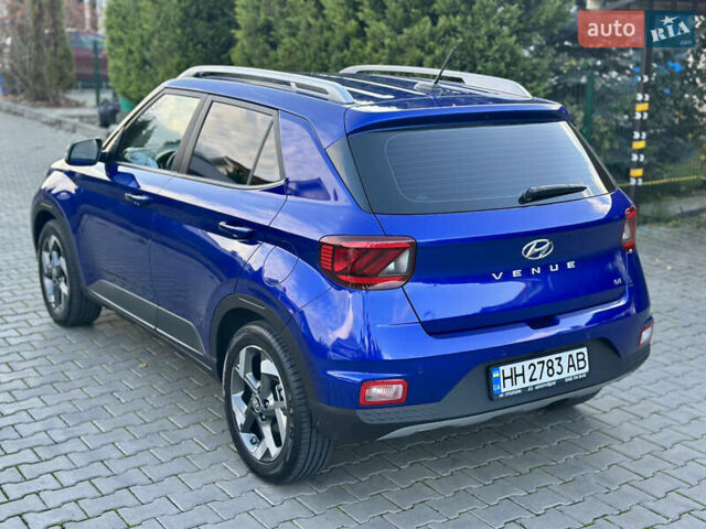 Синий Хендай Venue, объемом двигателя 1.59 л и пробегом 9 тыс. км за 20500 $, фото 18 на Automoto.ua