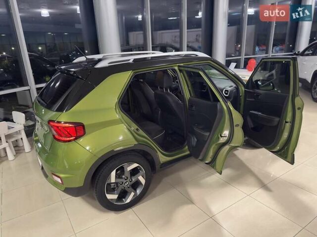 Зеленый Хендай Venue, объемом двигателя 1.59 л и пробегом 22 тыс. км за 18500 $, фото 53 на Automoto.ua