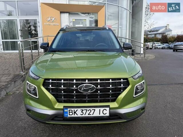 Зеленый Хендай Venue, объемом двигателя 1.59 л и пробегом 22 тыс. км за 18500 $, фото 9 на Automoto.ua