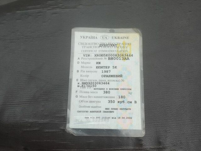 ИЖ Другая, объемом двигателя 0 л и пробегом 0 тыс. км за 12 $, фото 7 на Automoto.ua