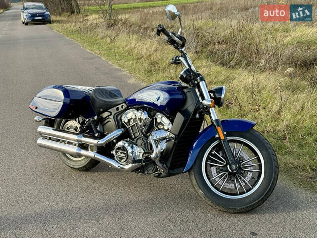 Синий Индиан Scout, объемом двигателя 1.13 л и пробегом 26 тыс. км за 11300 $, фото 1 на Automoto.ua