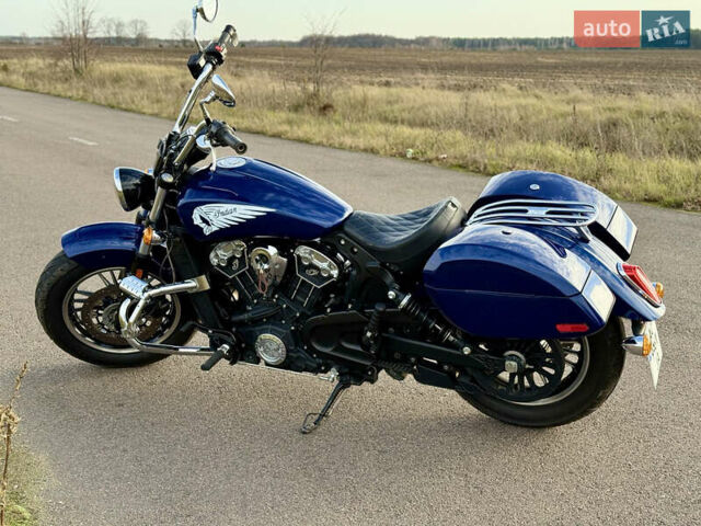 Синий Индиан Scout, объемом двигателя 1.13 л и пробегом 26 тыс. км за 11300 $, фото 6 на Automoto.ua