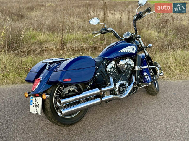 Синий Индиан Scout, объемом двигателя 1.13 л и пробегом 26 тыс. км за 11300 $, фото 3 на Automoto.ua