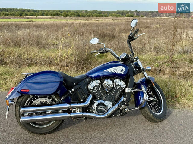 Синий Индиан Scout, объемом двигателя 1.13 л и пробегом 26 тыс. км за 11500 $, фото 5 на Automoto.ua