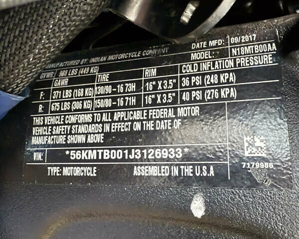 Черный Индиан Scout  Bobber , объемом двигателя 1.13 л и пробегом 20 тыс. км за 14300 $, фото 8 на Automoto.ua