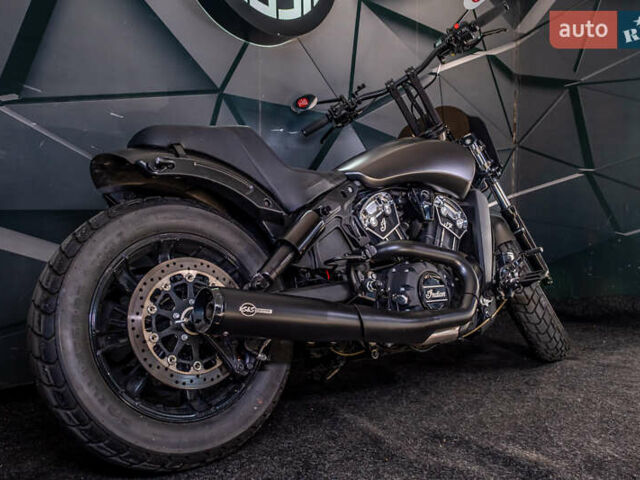 Черный Индиан Scout  Bobber , объемом двигателя 1.1 л и пробегом 19 тыс. км за 18000 $, фото 4 на Automoto.ua