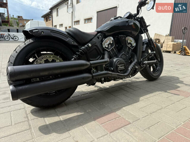 Чорний Індіан Scout  Bobber , об'ємом двигуна 1.13 л та пробігом 22 тис. км за 13800 $, фото 6 на Automoto.ua