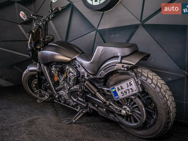 Черный Индиан Scout  Bobber , объемом двигателя 1.1 л и пробегом 19 тыс. км за 18000 $, фото 3 на Automoto.ua