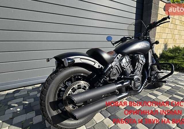 Черный Индиан Scout  Bobber , объемом двигателя 1.13 л и пробегом 4 тыс. км за 16850 $, фото 4 на Automoto.ua