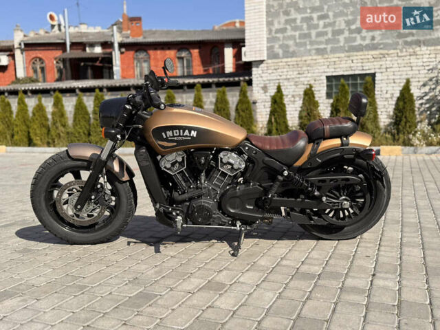 Коричневый Индиан Scout  Bobber , объемом двигателя 1.13 л и пробегом 12 тыс. км за 12000 $, фото 1 на Automoto.ua