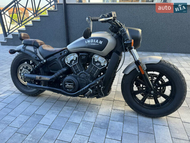 Серый Индиан Scout  Bobber , объемом двигателя 1.13 л и пробегом 2 тыс. км за 16800 $, фото 1 на Automoto.ua