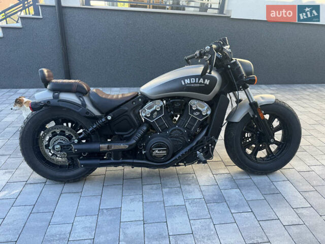 Серый Индиан Scout  Bobber , объемом двигателя 1.13 л и пробегом 2 тыс. км за 16800 $, фото 9 на Automoto.ua