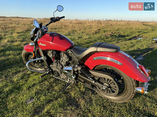 Красный Индиан Scout Sixty, объемом двигателя 1 л и пробегом 2 тыс. км за 14500 $, фото 13 на Automoto.ua