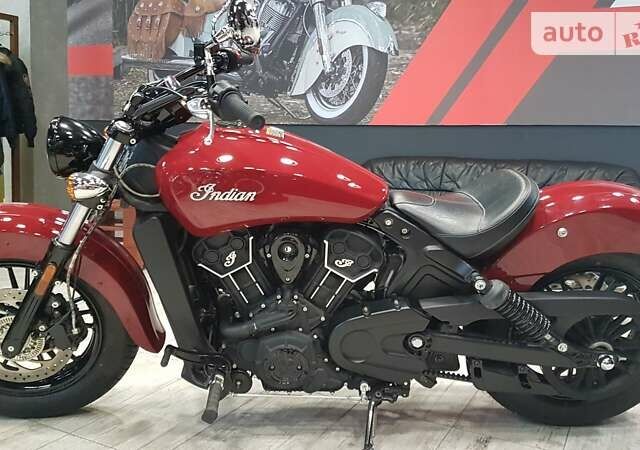 Красный Индиан Scout Sixty, объемом двигателя 1 л и пробегом 2 тыс. км за 14500 $, фото 2 на Automoto.ua