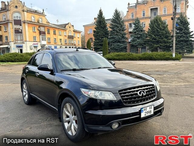 Черный Инфинити ФХ, объемом двигателя 3.5 л и пробегом 180 тыс. км за 7000 $, фото 1 на Automoto.ua