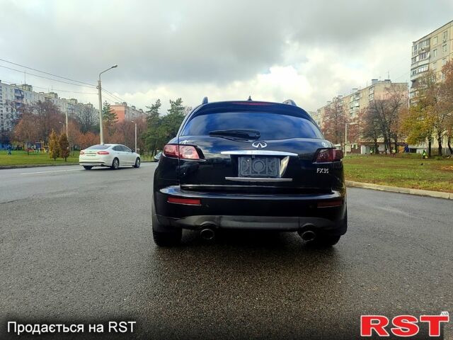 Чорний Інфініті ФХ, об'ємом двигуна 3.5 л та пробігом 0 тис. км за 8200 $, фото 4 на Automoto.ua