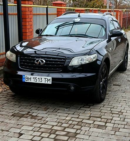 Чорний Інфініті ФХ, об'ємом двигуна 3.5 л та пробігом 145 тис. км за 9500 $, фото 1 на Automoto.ua