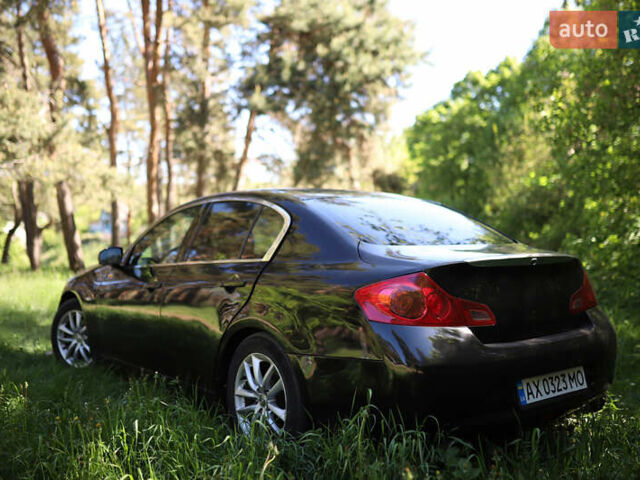 Черный Инфинити Г, объемом двигателя 3.5 л и пробегом 206 тыс. км за 8200 $, фото 2 на Automoto.ua