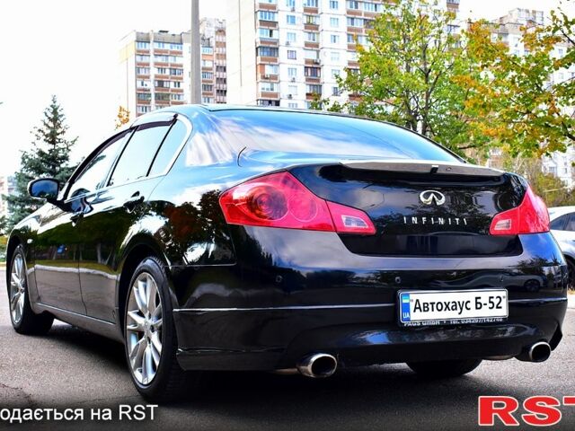 Черный Инфинити Г, объемом двигателя 3.5 л и пробегом 227 тыс. км за 7800 $, фото 5 на Automoto.ua