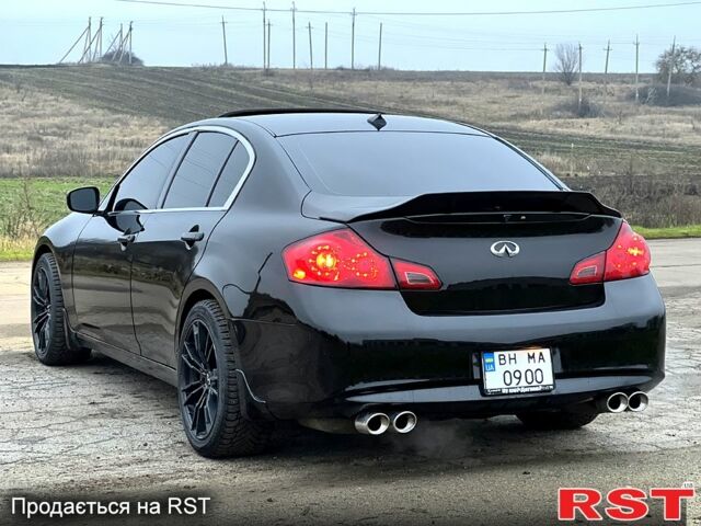 Черный Инфинити Г, объемом двигателя 2.5 л и пробегом 270 тыс. км за 7899 $, фото 3 на Automoto.ua