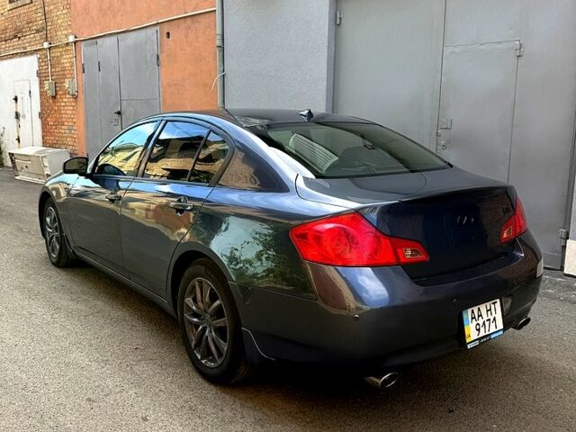 Синий Инфинити Г, объемом двигателя 3.5 л и пробегом 194 тыс. км за 6999 $, фото 7 на Automoto.ua