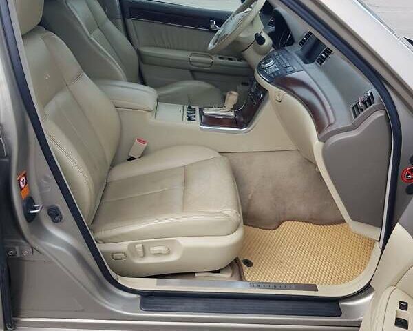 Бежевый Инфинити M35, объемом двигателя 3.5 л и пробегом 163 тыс. км за 8500 $, фото 4 на Automoto.ua