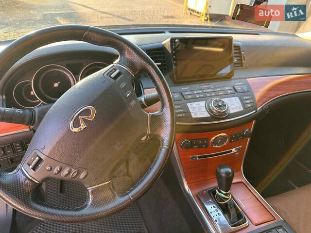 Черный Инфинити M35, объемом двигателя 3.5 л и пробегом 255 тыс. км за 7999 $, фото 5 на Automoto.ua