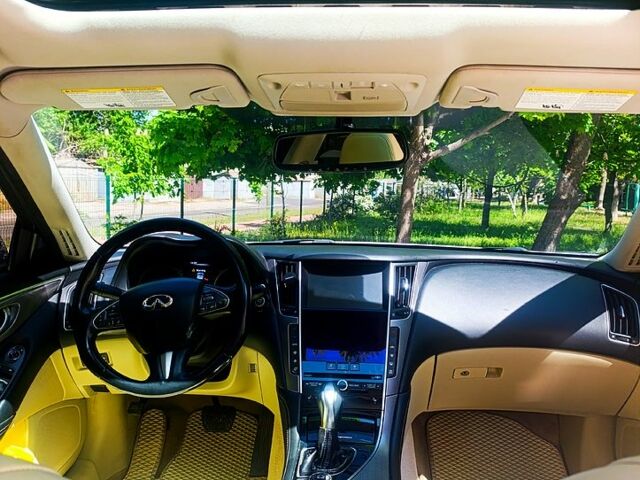 Білий Інфініті Q50, об'ємом двигуна 3.7 л та пробігом 117 тис. км за 14900 $, фото 4 на Automoto.ua