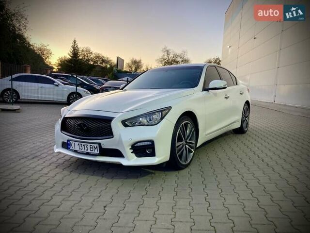 Білий Інфініті Q50, об'ємом двигуна 2.2 л та пробігом 198 тис. км за 13200 $, фото 3 на Automoto.ua