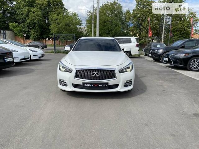 Білий Інфініті Q50, об'ємом двигуна 2.2 л та пробігом 175 тис. км за 15700 $, фото 2 на Automoto.ua