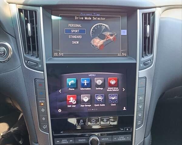 Белый Инфинити Q50, объемом двигателя 2.14 л и пробегом 131 тыс. км за 14500 $, фото 11 на Automoto.ua