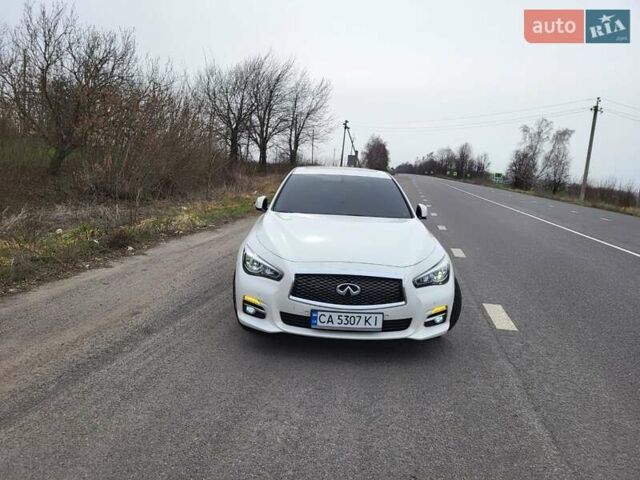 Білий Інфініті Q50, об'ємом двигуна 2.2 л та пробігом 131 тис. км за 14800 $, фото 8 на Automoto.ua
