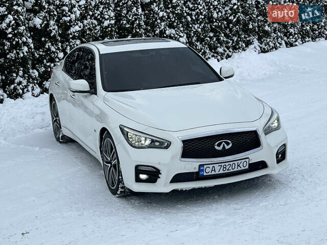 Білий Інфініті Q50, об'ємом двигуна 2.14 л та пробігом 140 тис. км за 14800 $, фото 5 на Automoto.ua