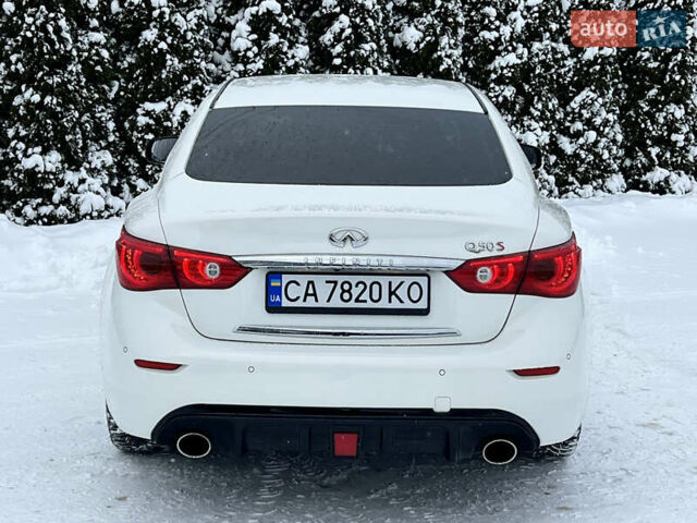 Білий Інфініті Q50, об'ємом двигуна 2.14 л та пробігом 140 тис. км за 14800 $, фото 11 на Automoto.ua