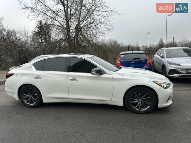 Білий Інфініті Q50, об'ємом двигуна 3 л та пробігом 79 тис. км за 13900 $, фото 14 на Automoto.ua