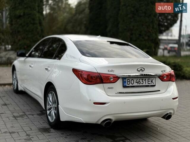Белый Инфинити Q50, объемом двигателя 1.99 л и пробегом 119 тыс. км за 13333 $, фото 16 на Automoto.ua