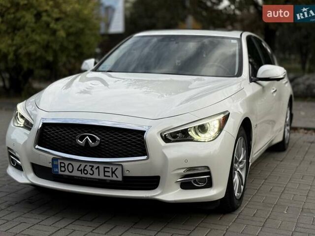 Белый Инфинити Q50, объемом двигателя 1.99 л и пробегом 119 тыс. км за 13333 $, фото 12 на Automoto.ua