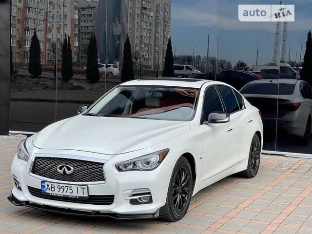 Білий Інфініті Q50, об'ємом двигуна 3 л та пробігом 127 тис. км за 16500 $, фото 13 на Automoto.ua