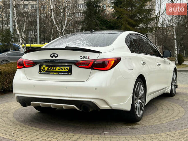 Білий Інфініті Q50, об'ємом двигуна 3 л та пробігом 60 тис. км за 20300 $, фото 6 на Automoto.ua