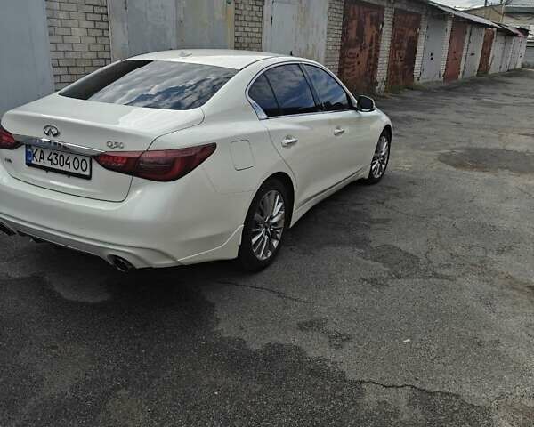 Білий Інфініті Q50, об'ємом двигуна 3 л та пробігом 115 тис. км за 15500 $, фото 8 на Automoto.ua